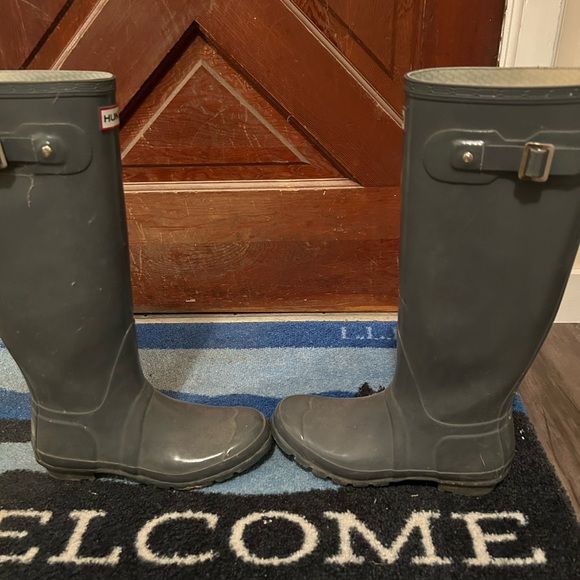 Green Hunter Boots size 7 - Picture 3 of 6